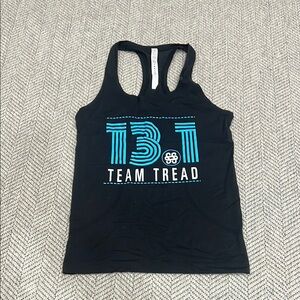 Black Team Tread Women's Tank Top